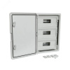 Корпус пластиковый распределительный ЩРН-45 IP65 серая дверь 500х350х190