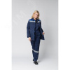 Костюм женский Весна-2 СОП NEW (ткань Смесовая,210) полукомбинезон, темно-синий васильковый, 40-42 1