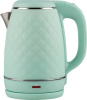 Чайник Homestar HS-1007 (1,7 л), зеленый, двойной корпус