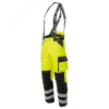 Зимние сигнальные брюки Brodeks KW308, желтый/черный (50)