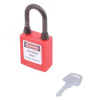 Замок безопасности навесной нейлоновая дужка BD-G11DP Red