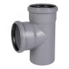 Тройник канализационный 87 град. 110