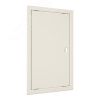 Люк-дверца ревизионная с ручкой, из ABS пластика 268х418 и с фланцем 246х396 , цвет Слоновая кость