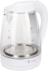 Чайник электрический Leonord LE-1514 (1,7 л) стекло, пластик, белый