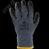 Перчатки Double LTX, хлопок/полиэфир, двухсл. рельеф. латекс. покр. Ладони, размер 10/XL (12пар)