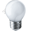 Лампа накаливания декоративная ДШ 40вт Р45 230в Е27 матовая (шар)
