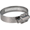 Хомут обжимной просечной, ширина 12,7мм, нержавеющая сталь 78-101 мм