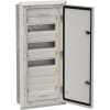 TITAN 5 Корпус металлический ЩРв-48 (1х48) 755х365х130мм IP31 серый (одна дверь)