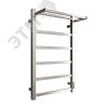 Полотенцесушитель электрический из квадратного профиля Fj plaza neo 60/50 с диммером цвет хром