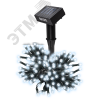 Солнечная светодиодная гирлянда SLR-G01-100W хол. бел. 100 LED ФАZА
