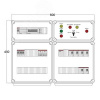 Щит управления электрообогревом DEVIBOX HR 6x1700 D850 (в комплекте с терморегулятором)