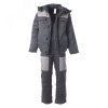 Костюм утеплённый мужской ФАВОРИТ-2 куртка, полукомбинезон тк. ТВИЛ цв. темно-серый, светло-серый, к