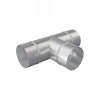 Тройник из оцинкованной стали для круглых воздуховодов D315
