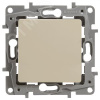 Etika Слоновая кость Выключатель 1-клавишный 10А, винтовые клеммы | 672301 | Legrand