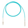Шнур оптический коммутационный (патч-корд), LC-SC симплекс (simplex) OM3, нг(А)-HF, бирюзовый, 15 м