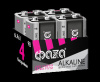 Элементы питания алкалиновые 6LR61 (крона) ФАZА Alkaline (4 шт. в упаковке)