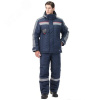 Костюм мужской утепл. Линкор  (т.син.- св.сер.) с пк р. 96-100/170-176