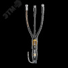 Муфта кабельная концевая HT1P-01/3x150-240U бум. изоляция без болт. наконеч. универс. комлпл. заземл