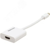 Переходник активный Min DisplayPort M на HDMI F, 4K60 4:4:4 и HDCP 2.2, белый