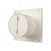 Вентилятор осевой вытяжной с обратным клапаном D100 декоративный