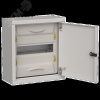 TITAN 5 Корпус металлический ЩРн-12 (1х12) 335х310х140мм IP31 серый (одна дверь) IEK