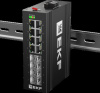Коммутатор промышленный неуправляемый U-8GX/SFP-8GT, 8 портов 1000Base-X SFP, 8 портов 10/100/1000Ba