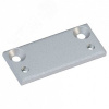 Пластина монтажная серая для рычага на узкую раму