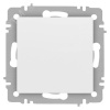 Переключатель Intro Accent 6-103-01М , 10А-250В, IP20, СУ, Accent, AL/CU, белый матовый