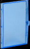 Дверца для корпуса пластикового КМПн-36 IP65 синяя прозрачная TEKFOR