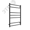 Полотенцесушитель электрический L neo 80/50 с диммером цвет чёрный матовый