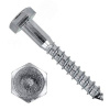 Шуруп DIN571 8х160 сантехнический шестигранная головка
