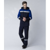 Костюм Эксперт-Антистат МВО NEW (тк.Смесовая,250) п/к, темно-синий/васильковый 52-54, 182-188