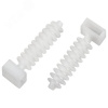 Дюбель для бандажа кабельного 10-36 мм белый (50 штук) NO-225-219