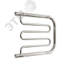 Полотенцесушитель водяной c полкой D 50/60 цвет хром