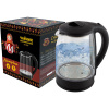 Чайник МАТРЁНА MA-009 электрический (2,0 л) стекло черный