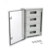 Корпус пластиковый распределительный ЩРН-60 IP65 прозрачная дверь 600х400х200