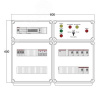 Щит управления электрообогревом DEVIBOX HR 6x2800 D850 (в комплекте с терморегулятором)