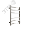 Полотенцесушитель электрический из квадратного профиля L plaza neo 60/40 с диммером цвет хром
