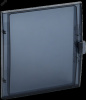 Дверца для корпуса пластикового КМПн-24 IP65 черная прозрачная TEKFOR
