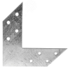 Соединитель 145х35х1.8 угловой оцинкованный