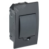 Корпус встраиваемый ЩРВ-П-4 Krepta 3 IP41 пластик. черн. IEK MKP12-V-04-41-K02