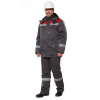 Костюм Тимбер утепленный, темно-серый с красным, р. 104-108/182-188