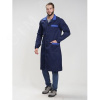 Халат мужской Технолог (ткань Смесовая,210), темно-синий васильковый, 64-66 182-188