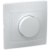 КВАРТА Светорегулятор поворотный белый
