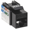 Модуль Keystone Jack кат.5E UTP 110 IDC 90град чёрный