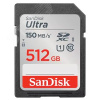 Карта памяти 512GB SD Ultra UHS I, SDXC, 150 МБ/с, Class 10