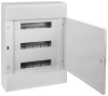 Щиток для открытой проводки на 54 модуля с дверцей 648х468х116 мм (серый с непрозрачной дверцей)