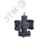 Клапан регулирующий фланцевый VF-2R PN16, DN15, KVS 1,6 (новый корпус, квадратные фланцы)