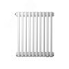 Радиатор трубчатый настенный трехрядный 500/100/34 нижнее подключение с комплектом кронштейнов белый