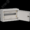 TITAN 5 Корпус металлический ЩРн-18 (1х18) 268х420х140мм IP31 серый (одна дверь) IEK